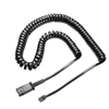 26716-01 - Plantronics - Cable Coil  QuickDisconnect to Modular Plug - M22 and M10 Amplifiers - M12 Cable, M10 Cable, M12 Adapter, M10 Adapter