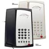 3102MWS A - TeleMatrix - 2-Line Hospitality Speakerphone  - Ash - 32049, Hospitality Phone, Guest Room Phone, Hotel Phone, 3100 Series, Marquis Series