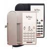 Aegis 3 09 A - Scitec - Single-Line Hospitality Phone with 3 Guest Service Buttons - Ash - 90301, Hospitality Phone, Guest Room Phone, Hotel Phone, Aegis-09 Phone