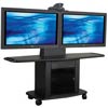 GMP-200L-TT1 - Avteq - Single Plasma/LCD Cart (Corporate Series) - plasma, lcd, shelf, stand