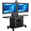 GMP-350L-TT1 - Avteq - Single Plasma/LCD Cart (Corporate Series) - plasma , lcd, shelf, stand