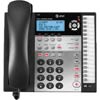 AT&T 1080 4-Line KSU-less Expandable Corded Phone System with Caller ID and Digital Answering System