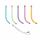 17593-70 - Plantronics - Assorted Rainbow Voice Tube Six Pack for Supra Mirage Starset - 1759370, Color, Voice, Tube, color, voice, Tubes, mirage