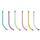 29960-70 - Plantronics - Assorted Rainbow Voice Tube Six Pack for Tristar Encore SupraPlus Wireless - 2996070, color, Voice, Tube, colored, voice, Tubes, encore