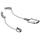 40702-01 - Plantronics - Lightweight QD to Modular Cable for M22, M12 A20