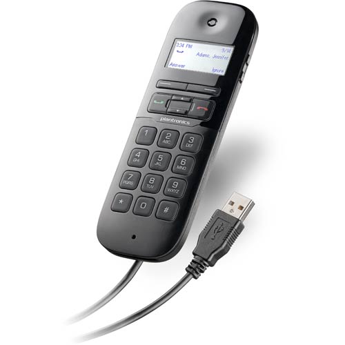 Plantronics .Audio 1100M USB Handset Phone Optimized for Microsoft Lync 2010 MOC 