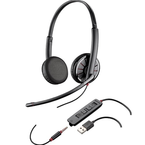 Blackwire C325.1-M Stereo Headset USB 