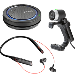 Poly Complete Kit 1 (Speakerphone + headset + webcam)