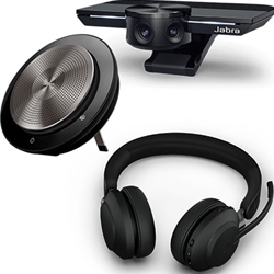 Microsoft Jabra Kit 2 - Speak 750 Speakerohone + PanaCast Camera + Evolve2 65 Headset