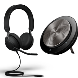 Microsoft Jabra Kit 5 - Speak 750 Speakerphone + Evolve2 40 Headset