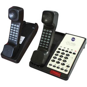 Bittel 38 Cordless 38DCTS-2-5B 2-Line Cordless 1.9 GHz DECT Hospitality Phone w/ 5 Guest Service Buttons and Speakerphone