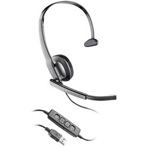 Plantronics Blackwire C210 Over-The-Head Monaural Noise Canceling USB UC Headset