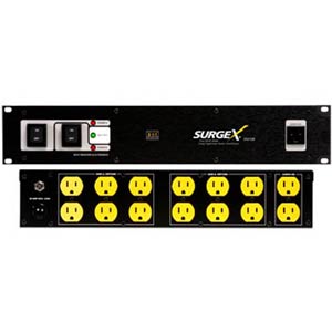 SX2120 - SurgeX - 2RU 15 Outlet 20A / 120V Surge Eliminator and Power Conditioner - SX2120, UPS, Surge Protector, Universal Power Supply, Uninterruptible Power Supply