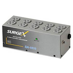 SA1810 - SurgeX - 10 Outlet 15 Amp Surge Protector and Power Conditioner - SA1810, UPS, Surge Protector, Universal Power Supply, Uninterruptible Power Supply