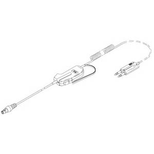 SHS2337-01 Push-toTalk, 6 Wired Amplifier Cable for Dispatch Headsets