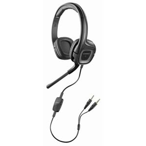 Plantronics .Audio 355 Multimedia Over-The-Head Binaural Noise Canceling Analog Computer Headset