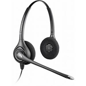 Plantronics SupraPlus HW261N / DA-M Over-The-Head Binaural Noise Canceling USB UC Headset for MOC 2007