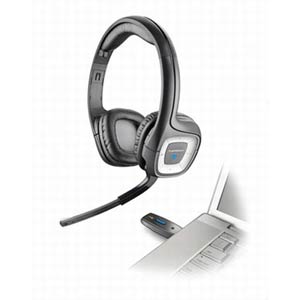 Plantronics .Audio 995 Over-The-Head Stereo Noise Canceling Wireless Computer Headset