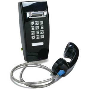 Asimitel Pandu 2554 AR Single Line Vandal-Resistant Armored Wall Phone