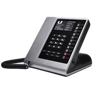 UNOA2S-5 - Bittel - Two Line Hospitality Speakerphone with 5 Guest Service Buttons - UNOA2S-5B, UNOA2S-5G, UNO