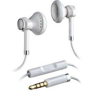 BackBeat 116 White - Plantronics - Stereo Headphones w/ Mic - backbeat