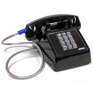 Asimitel 2500 AR Pandu Single Line Vandal-Resistant Armored Desk Phone