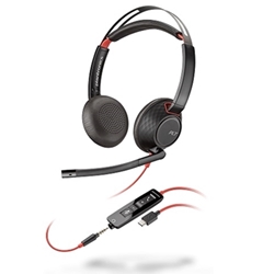 1051HP Poly Blackwire 5220 Stereo USB-A Headset