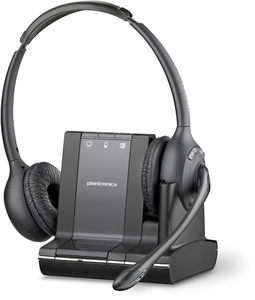 SAVI W720-M - Savi W720-M UC Headset System for MOC & Lync - Plantronics - Lync Optimized Binaural Wireless UC Headset System  - W720M, 720