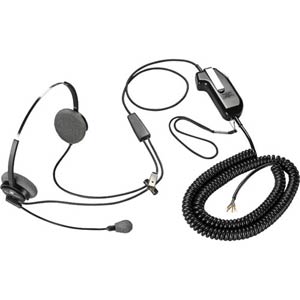Plantronics SDS1031-01 Supra Headset with Amplifier and Cable
