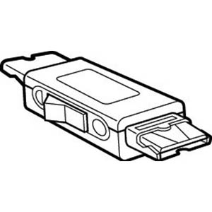 43548-01 - Plantronics - Inline Quick Disconnect Mute Switch- H-Series Headset Part - P-Series Headset Part