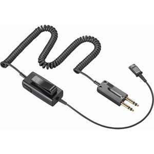 SHS1926-10 - Plantronics - Dispatch Headset Amplifier for Plantronics H-Series Headsets w/ 10 ft. Coil Cord - Plantronics Amplifier