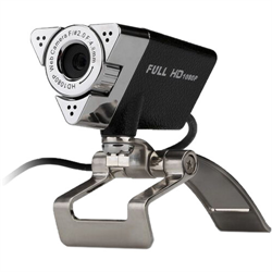 Aluratek HD 1080P USB Webcam for Desktop/Laptop with Built-In Mic