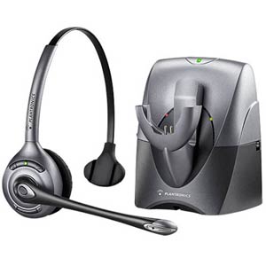 Plantronics CS351N SupraPlus Wireless Monaural Noise Canceling Headset