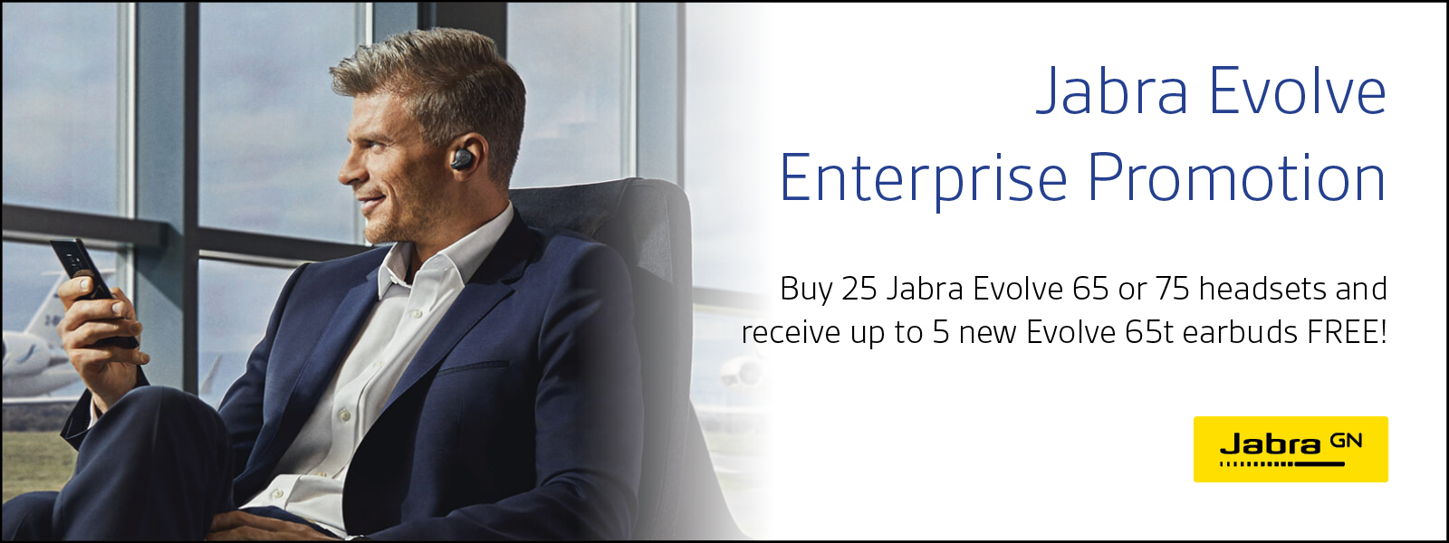 Jabra Evolve65t Enterprise Promotion