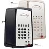 3100MWD5 A - TeleMatrix - Single-Line Hospitality Speakerphone with 5 Guest Service Buttons - Ash - 31149, Hospitality Phone, Guest Room Phone, Hotel Phone, 3100 Series, Marquis Series