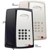 3100MWB B - TeleMatrix - Single-Line Hospitality Phone - Black - 310391, Hospitality Phone, Guest Room Phone, Hotel Phone, 3100 Series, Marquis Series