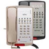 Aegis 10 08 B - Scitec - Single-Line Hospitality Phone with 10 Guest Service Buttons - Black - 81002, Hospitality Phone, Guest Room Phone, Hotel Phone, Aegis-08 Phone