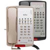 Aegis 10S 08 A - Scitec - Single-Line Hospitality Speakerphone with 10 Guest Service Buttons - Ash - 88101, Hospitality Phone, Guest Room Phone, Hotel Phone, Aegis-08 Phone