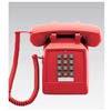 2510E R - Scitec - Single-line Emergency Desk Phone - Red - 25003, Emergency Phone, Emergency Series