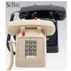2510D MW B - Scitec - Single-line Desk Phone with Message Light - Black - 25012, Standard Series, Office Phone, Warehouse Phone, Hospitality Phone