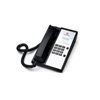Diamond B - Teledex - Single-line Hospitality Phone - Black - DIA653091, Diamond Series, Hospitality Phone, Guest Room Phone, Lobby Phone, 00G1200