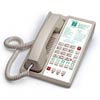 Diamond L2-5E A - Teledex - 2-line Hospitality Phone with 5 Guest Service Buttons - Ash - DIA67159, Diamond Series, Hospitality Phone, Guest Room Phone, Lobby Phone, 2-Line, 00G2110-005