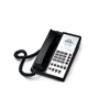 Diamond L2-5E B - Teledex - 2-line Hospitality Phone with 5 Guest Service Buttons - Black - DIA671591, Diamond Series, Hospitality Phone, Guest Room Phone, Lobby Phone, 2-Line, 00G2110-005