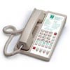 Diamond L2S-5E A - Teledex - 2-line Hospitality Speakerphone with 5 Guest Service Buttons - Ash - DIA67149, Diamond Series, Hospitality Phone, Guest Room Phone, Lobby Phone, Hotel Speakerphone, 2-line, 00G2100-005