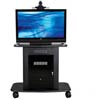 GMP-300S-TT1 - Avteq - Single Plasma/LCD Cart (Corporate Series) - plasma, lcd, shelf, stand