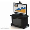 Package A - Video Furniture International - Single Monitor Mount and Monitor Cart for 32