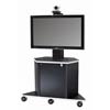 Package C - Video Furniture International - PMSB Single Monitor Mount and PL3070 Monitor Cart for 32