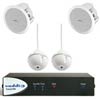 EasyTalk USB Audio Bundles System C - Vaddio - USB audio conferencing solution for medium size rooms using PCbased unified communication applications that require ceiling installation - easyusb