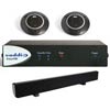 EasyTalk USB Audio Bundle System B - Vaddio - USB Audio Conferencing solution for medium size rooms using PCbased unified communication applications. - easyusb