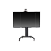 Package N - Audio Visual Furniture International - Metal Monitor Cart and Dual Monitor Mount for 42